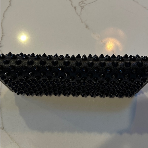 Christian Louboutin Black Spiked Wallet - Picture 10 of 11
